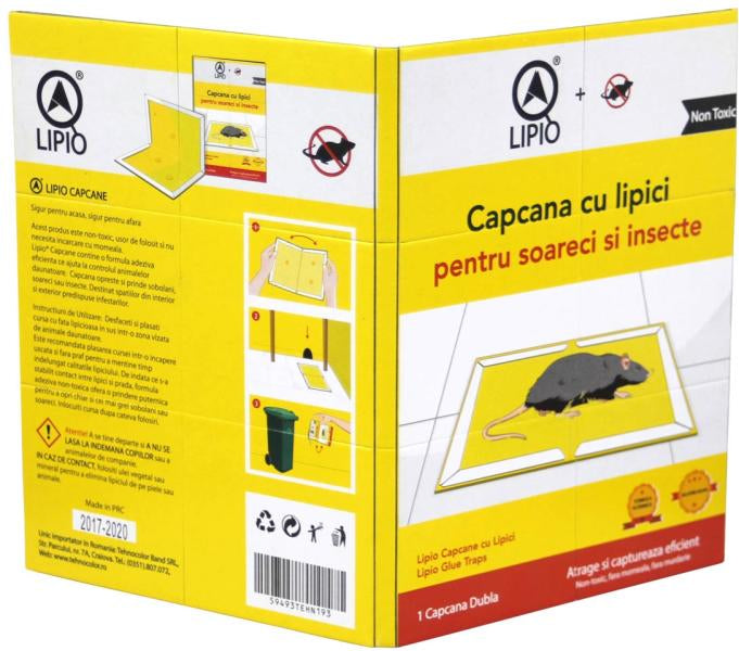 Capcana cu lipici pentru soareci si insecte