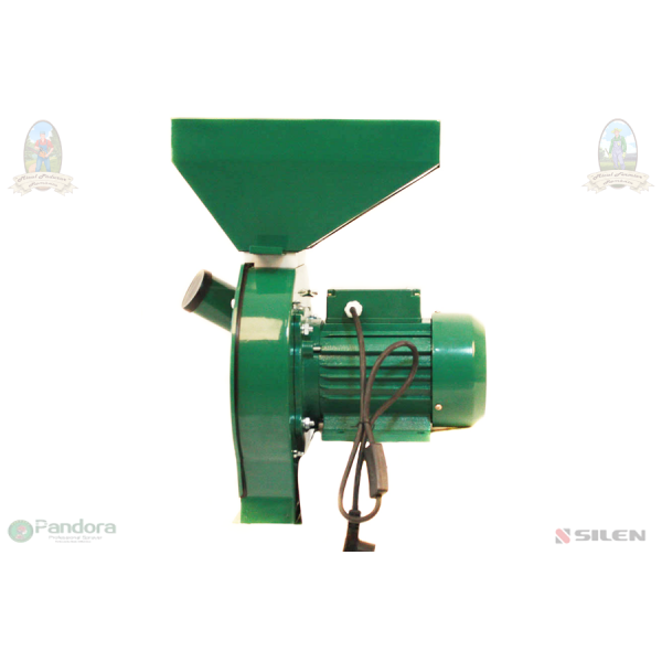 Moara electrica cu ciocanele verde