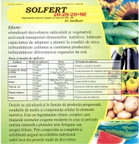 SOLFERT Ingrasamant NPK-20-20-20