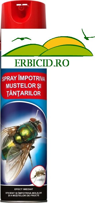Spray impotriva mustelor si tantarilor